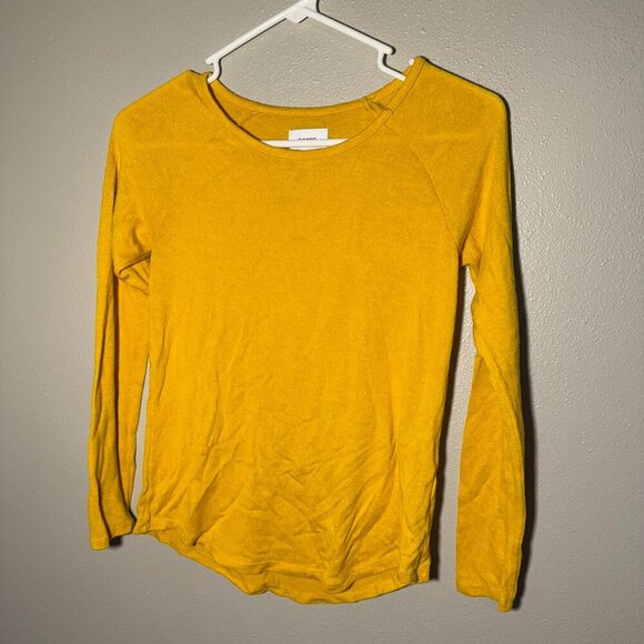 Old Navy gold/yellow top - girl's size 10/12 - Picture 1 of 3